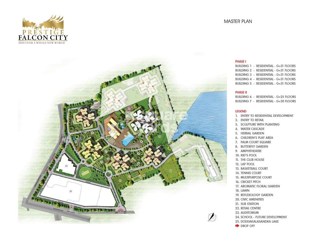 prestige falcon city master plan image5