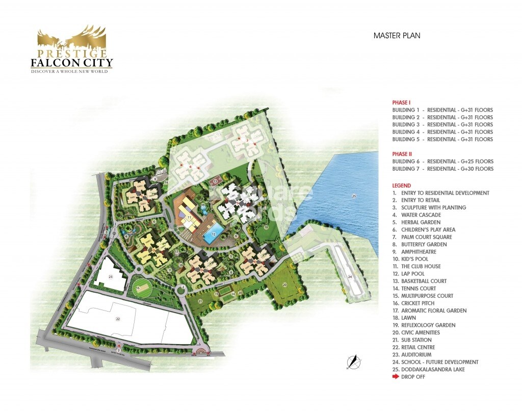 Prestige Falcon City Master Plan 1