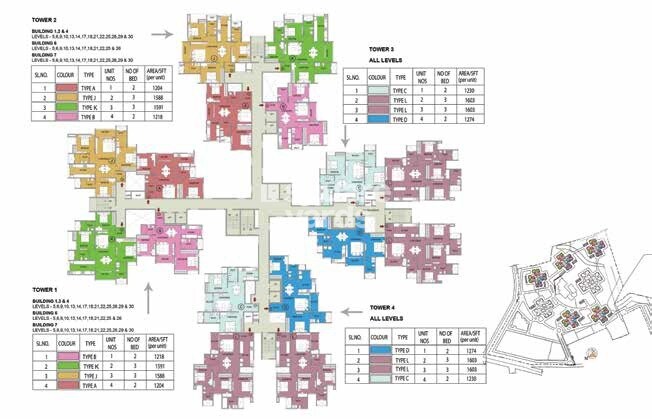 Prestige Falcon City Floor Plans 1