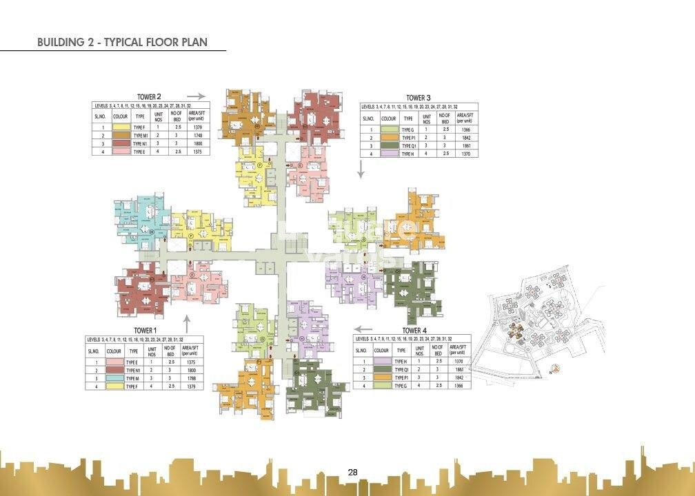 Prestige Falcon City Floor Plans 4