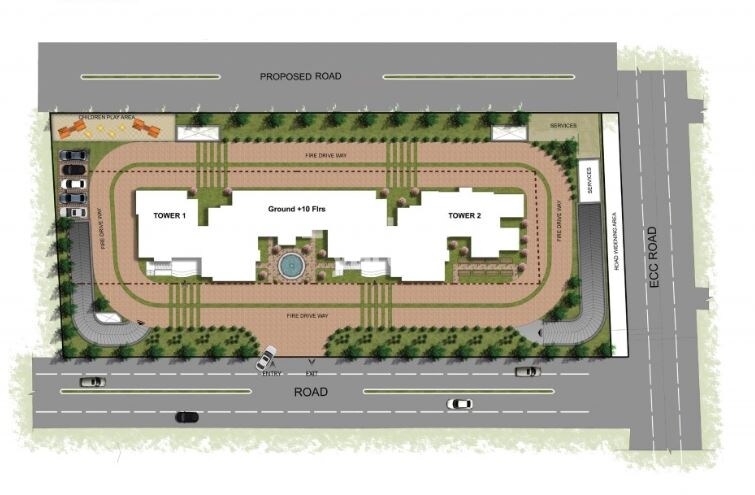 Prestige Fontaine Bleau Master Plan 1