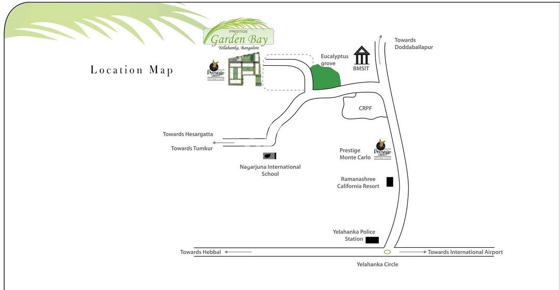 Prestige Garden Bay Location Image