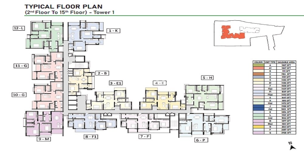Prestige Glenbrook Floor Plans 1