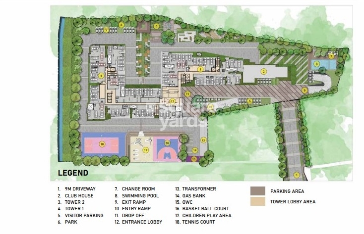 Prestige Glenbrook Master Plan Image