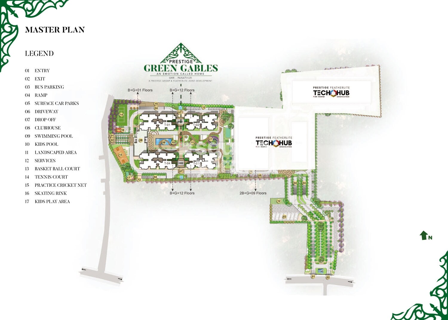 Prestige Green Gables Master Plan 1