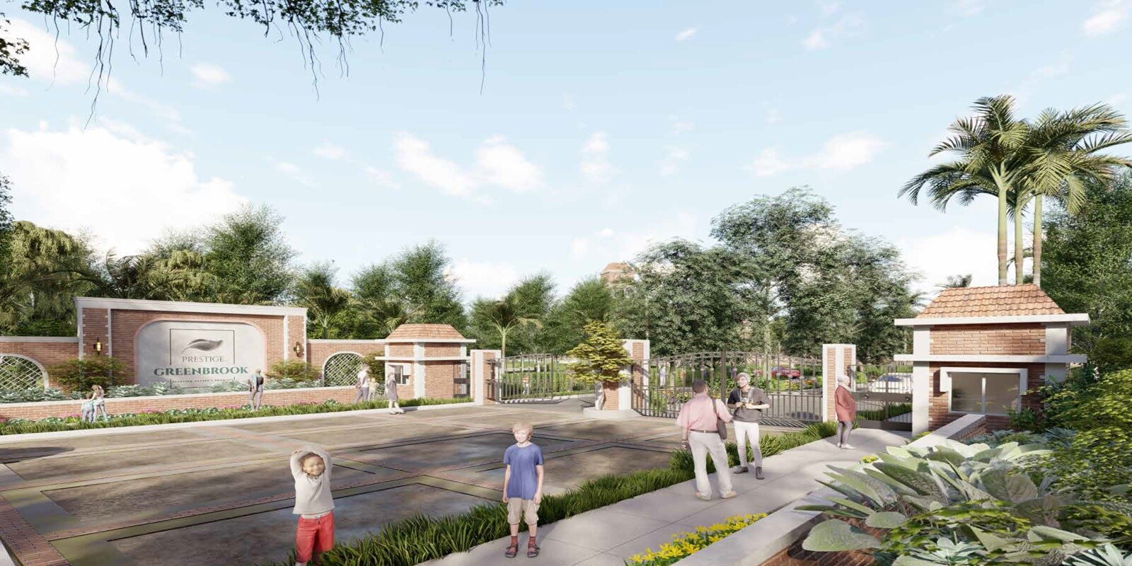 Prestige Greenbrook residential project in Devanahalli