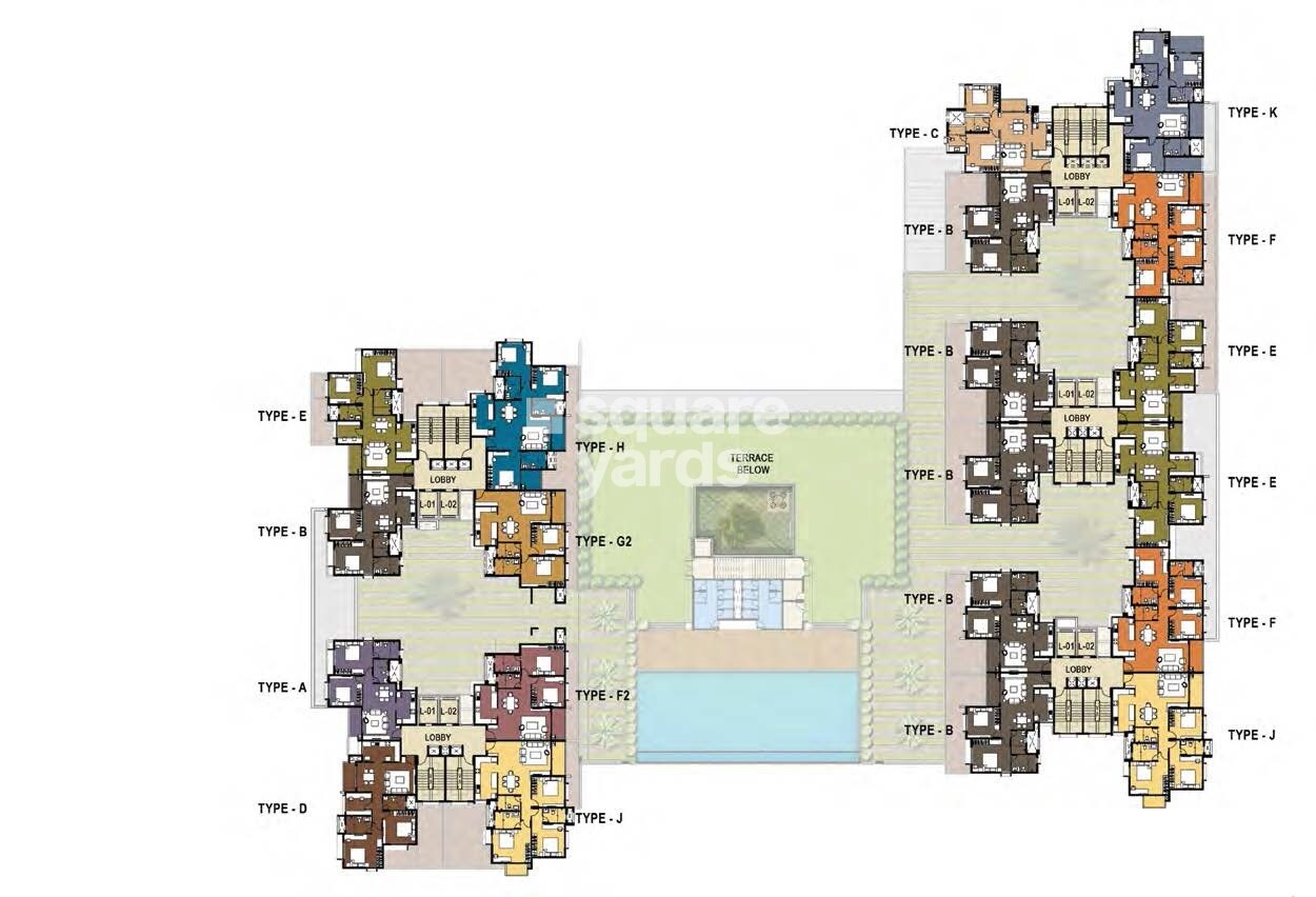 Prestige Gulmohar Floor Plans 2