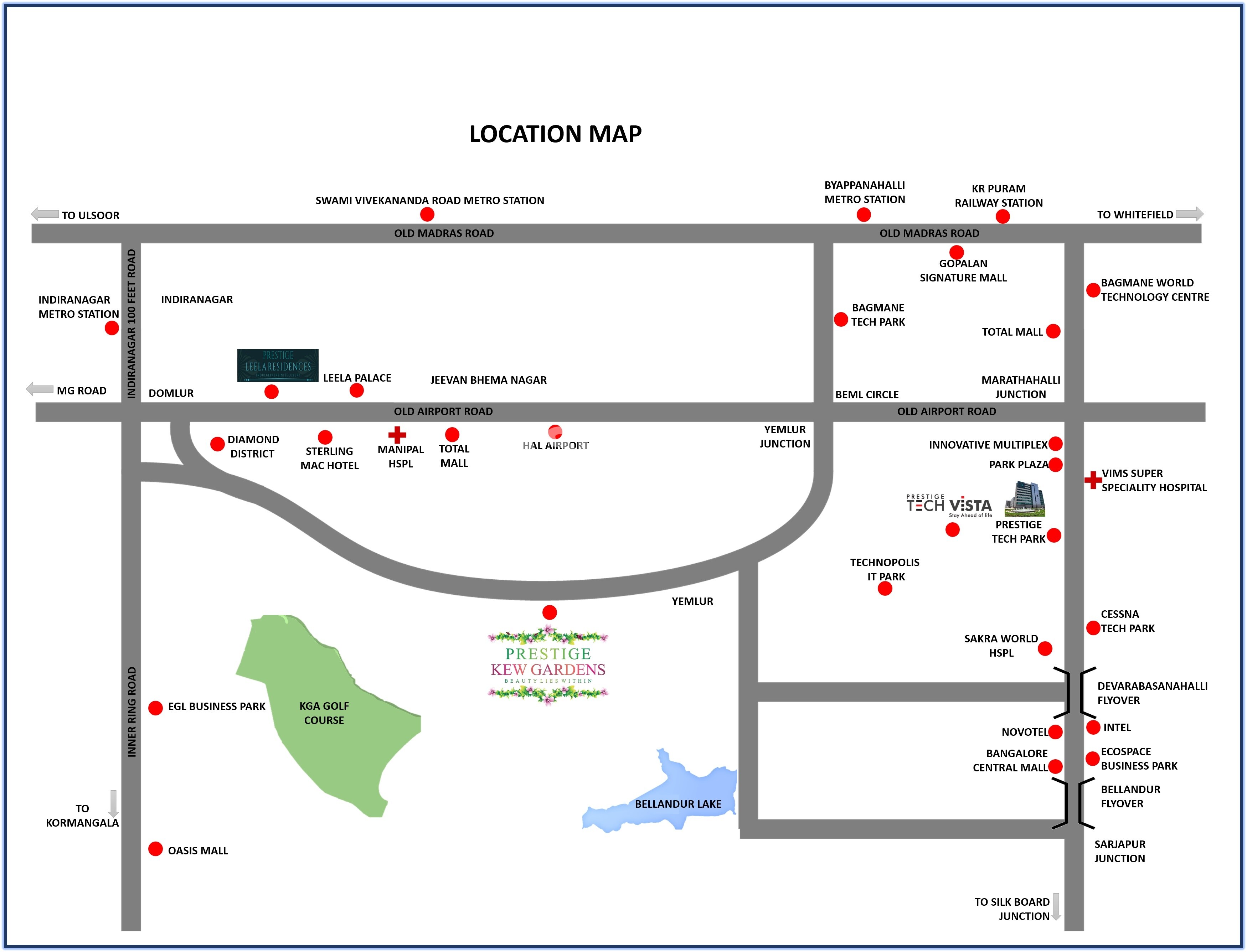 Prestige Kew Gardens Location Image
