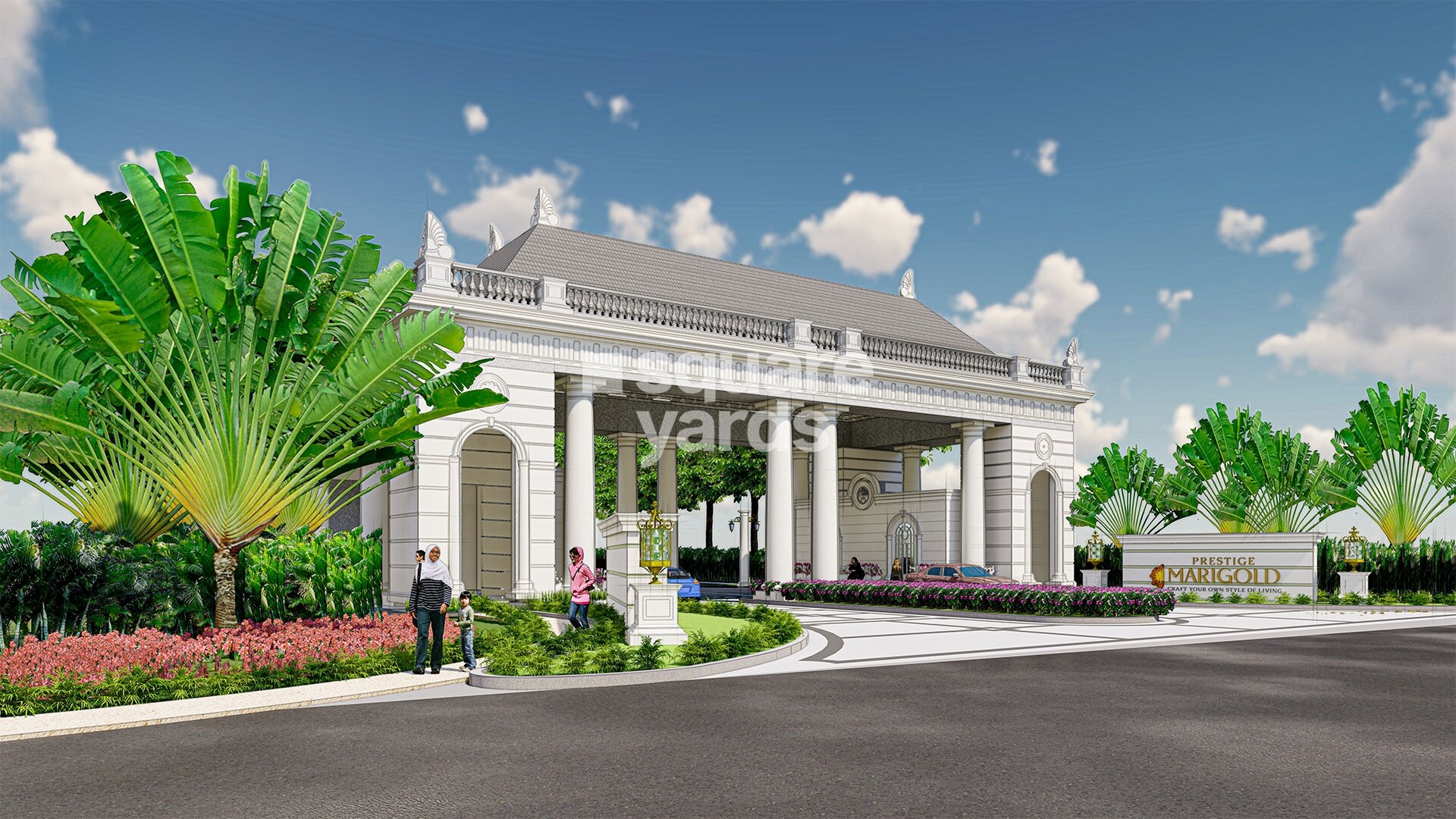 Prestige Marigold Entrance View