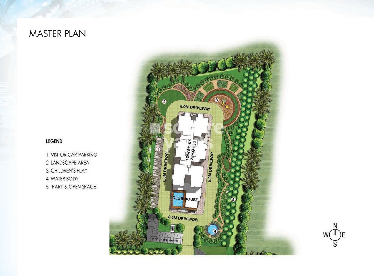 Prestige Misty Waters Phase II Master Plan 1