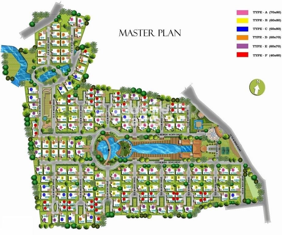 Prestige Oasis Master Plan Image