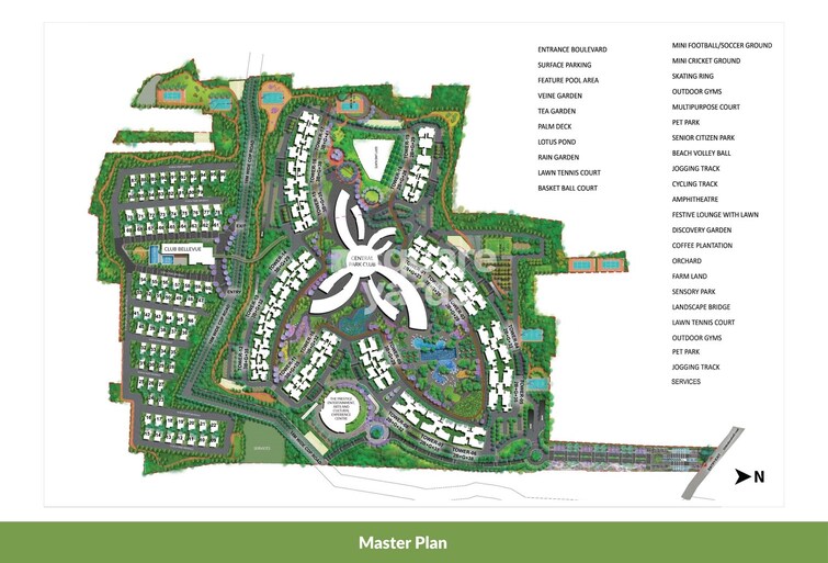 Prestige Park Grove Master Plan Image