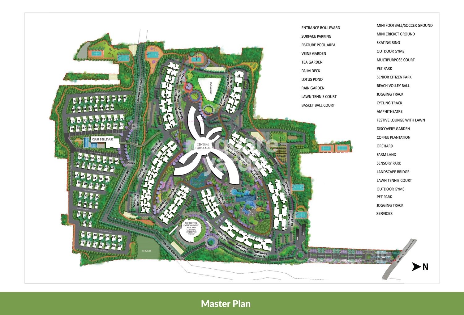 Prestige Park Grove Master Plan Image