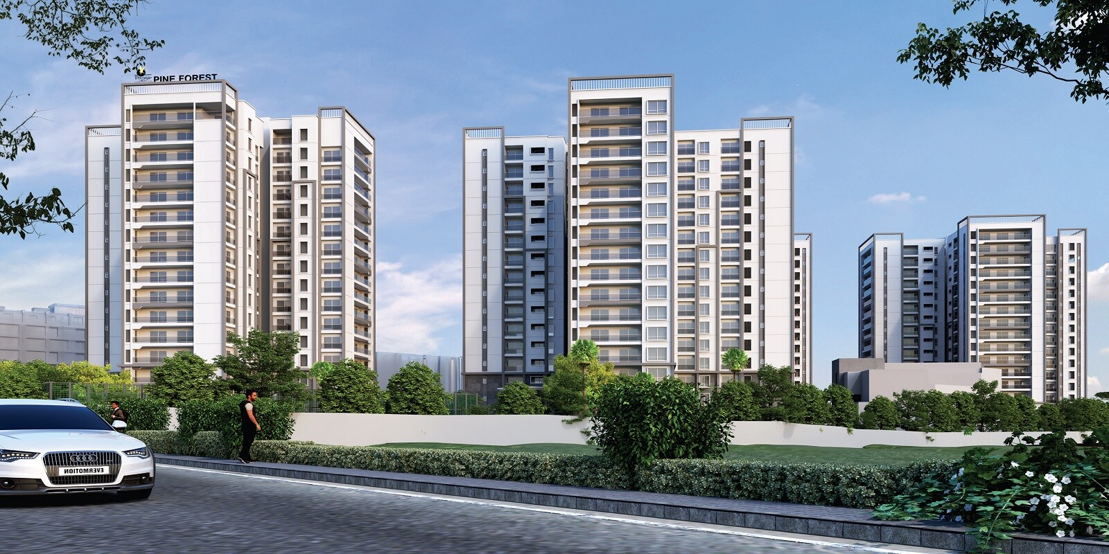 Prestige Pine Forest residential project in Whitefield