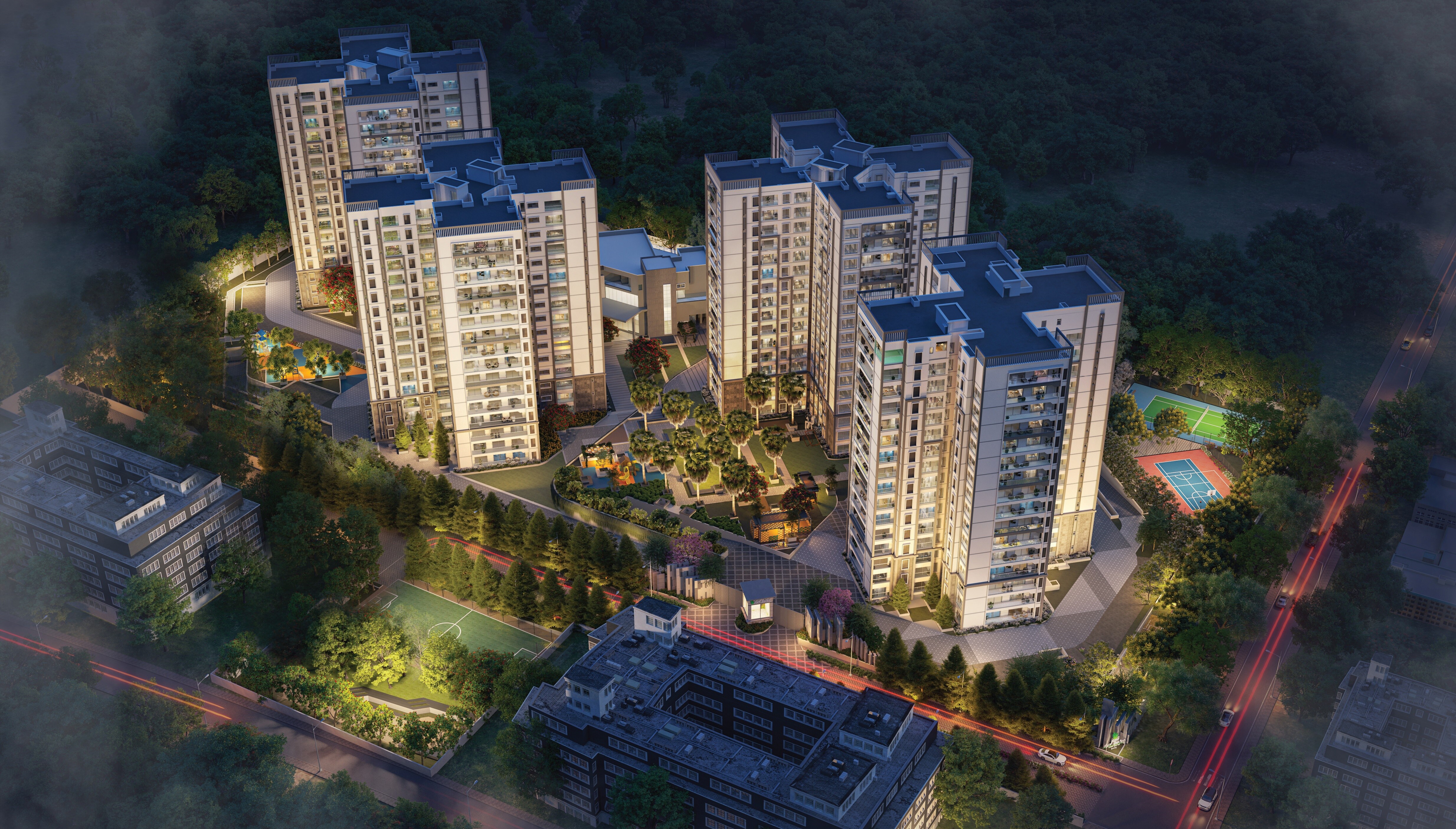 Prestige Pine Forest Tower View 1