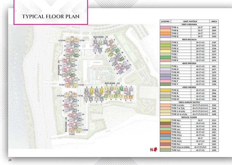 Prestige Raintree Park Floor Plans 1