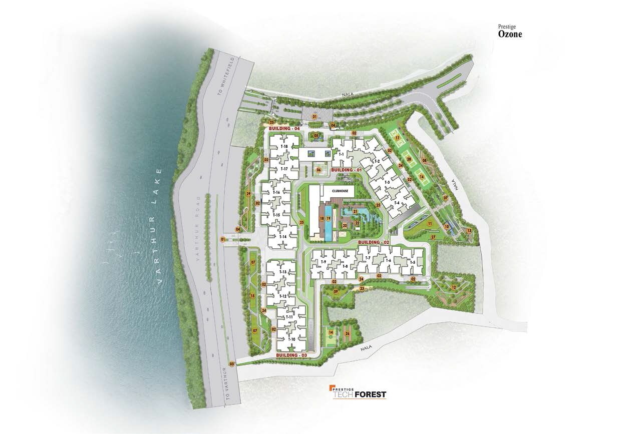 Prestige Raintree Park Master Plan 2
