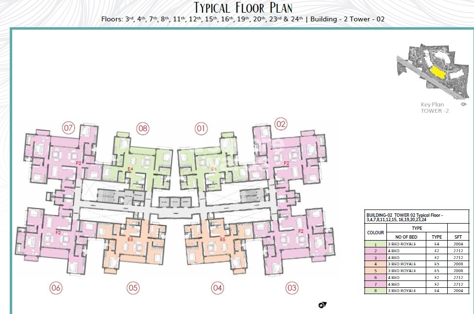 Prestige Serenity Shores Floor Plans