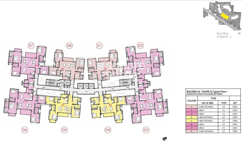 Prestige Serenity Shores Floor Plans 2
