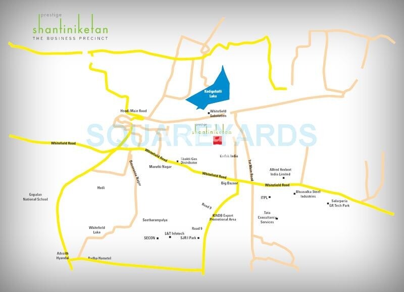Prestige Shantiniketan Location Image