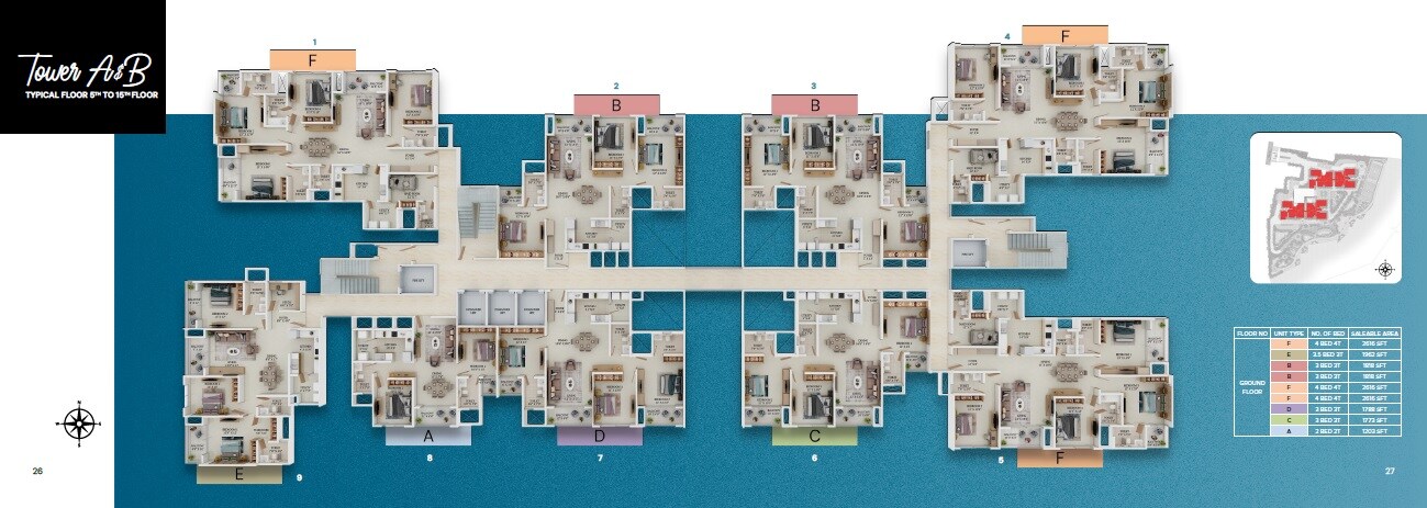 Prestige Somerville Floor Plans 3