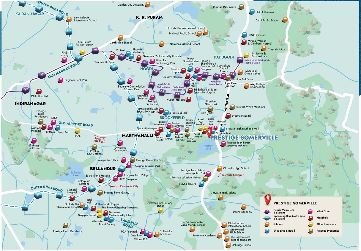 Prestige Somerville Location Image