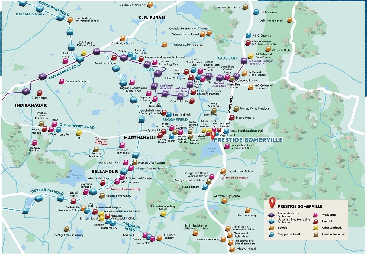 Prestige Somerville Location Image