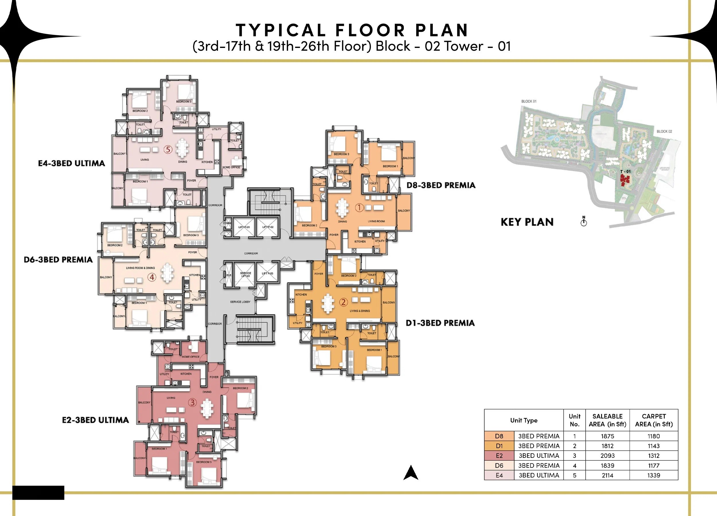 Prestige Southern Star Floor Plans 1