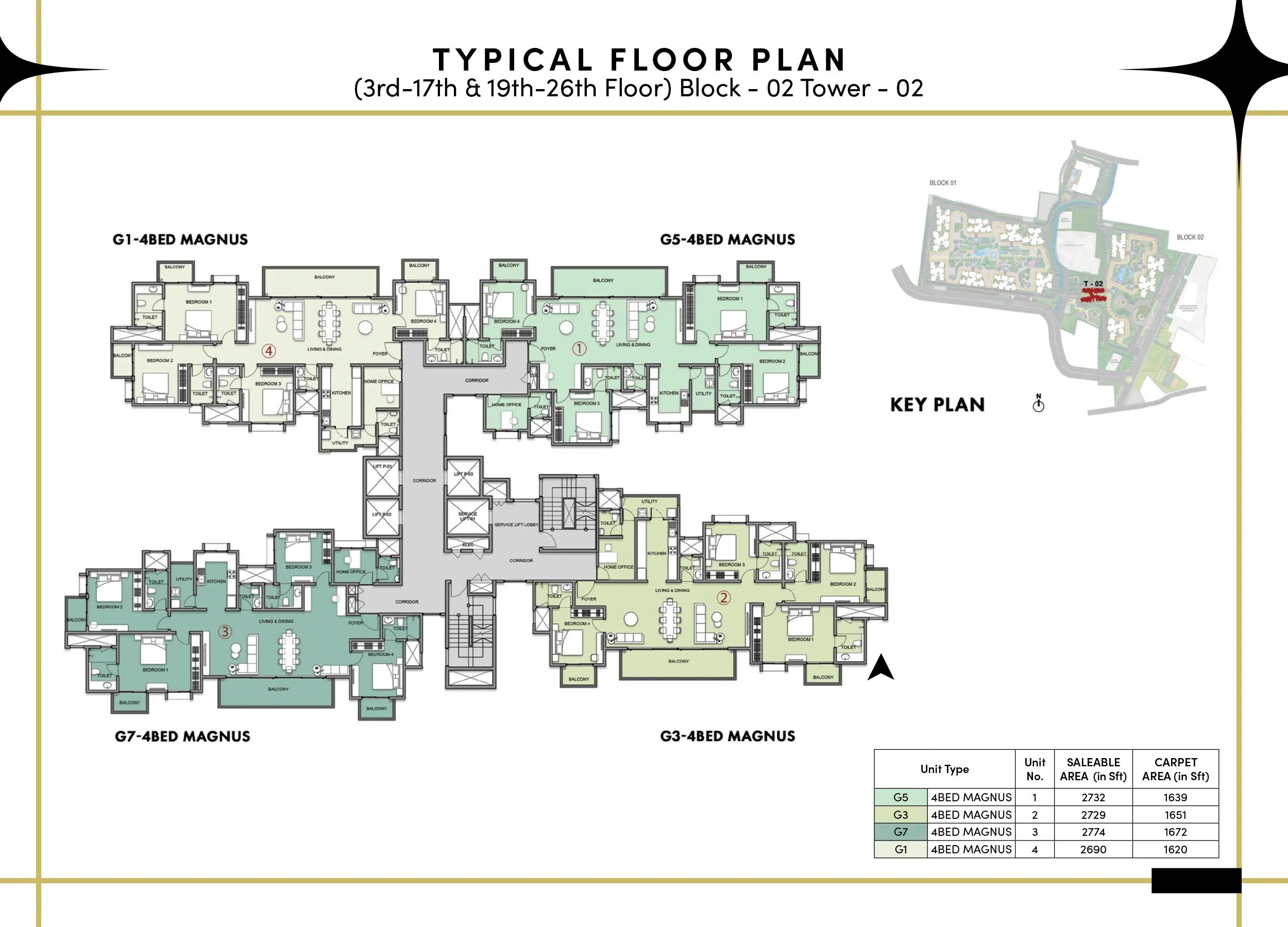 Prestige Southern Star Floor Plans 2