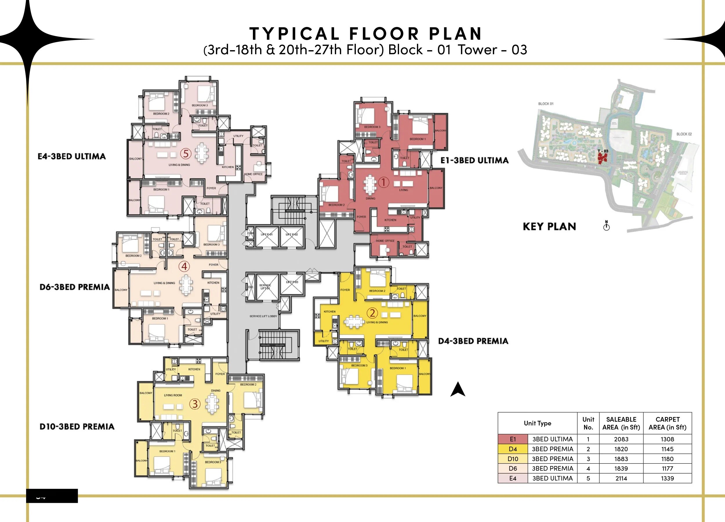 Prestige Southern Star Floor Plans 3