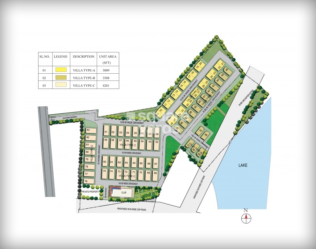 Prestige Summer Fields Master Plan Image