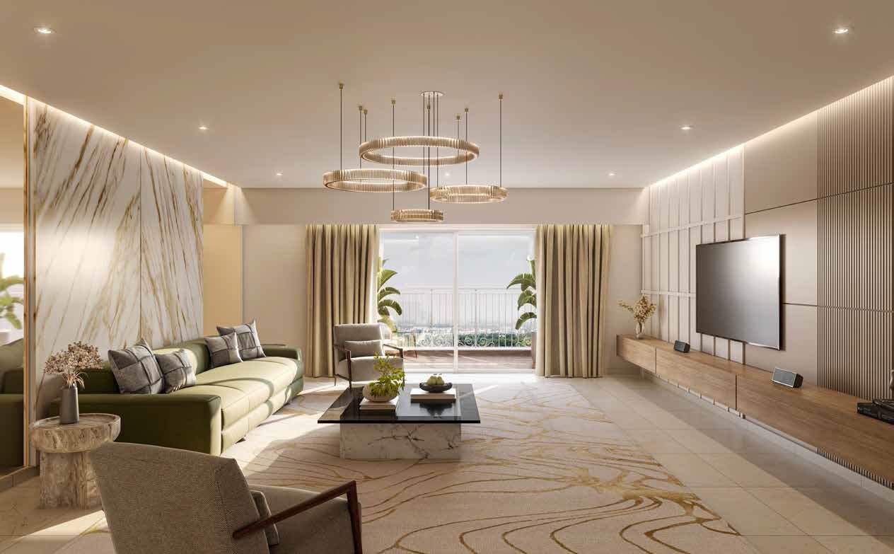Prestige Suncrest Apartment Interiors