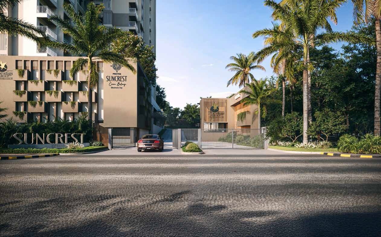 Prestige Suncrest Entrance View