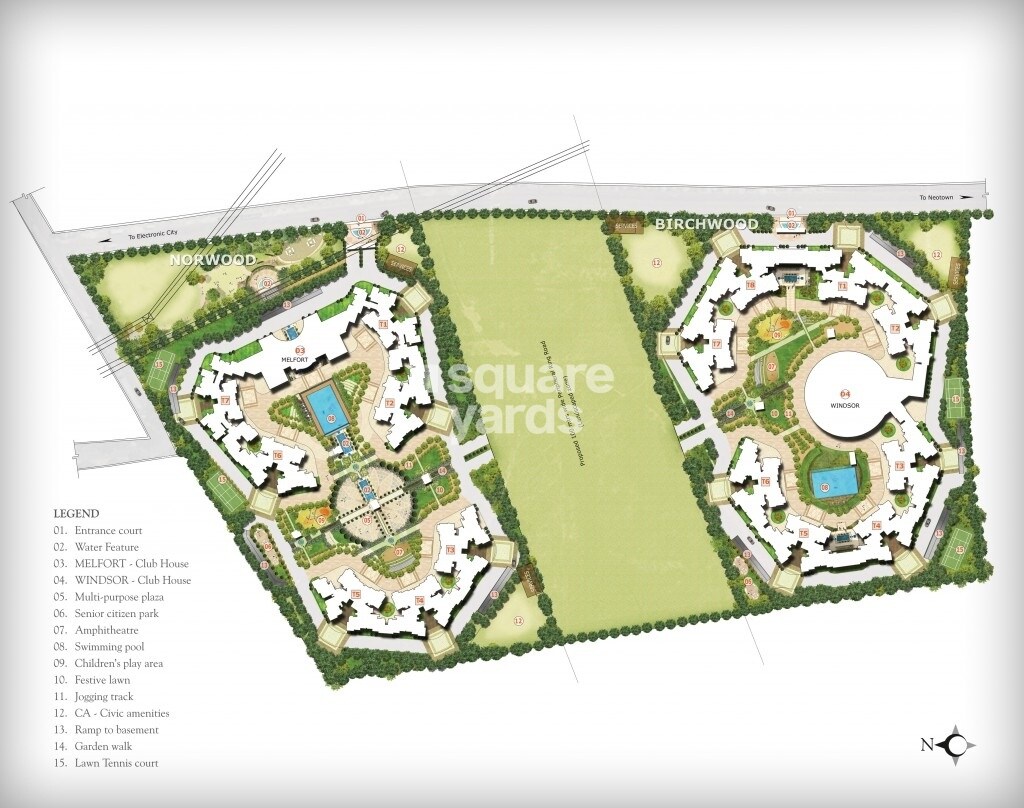 Prestige Sunrise Park Brichwood Master Plan 1