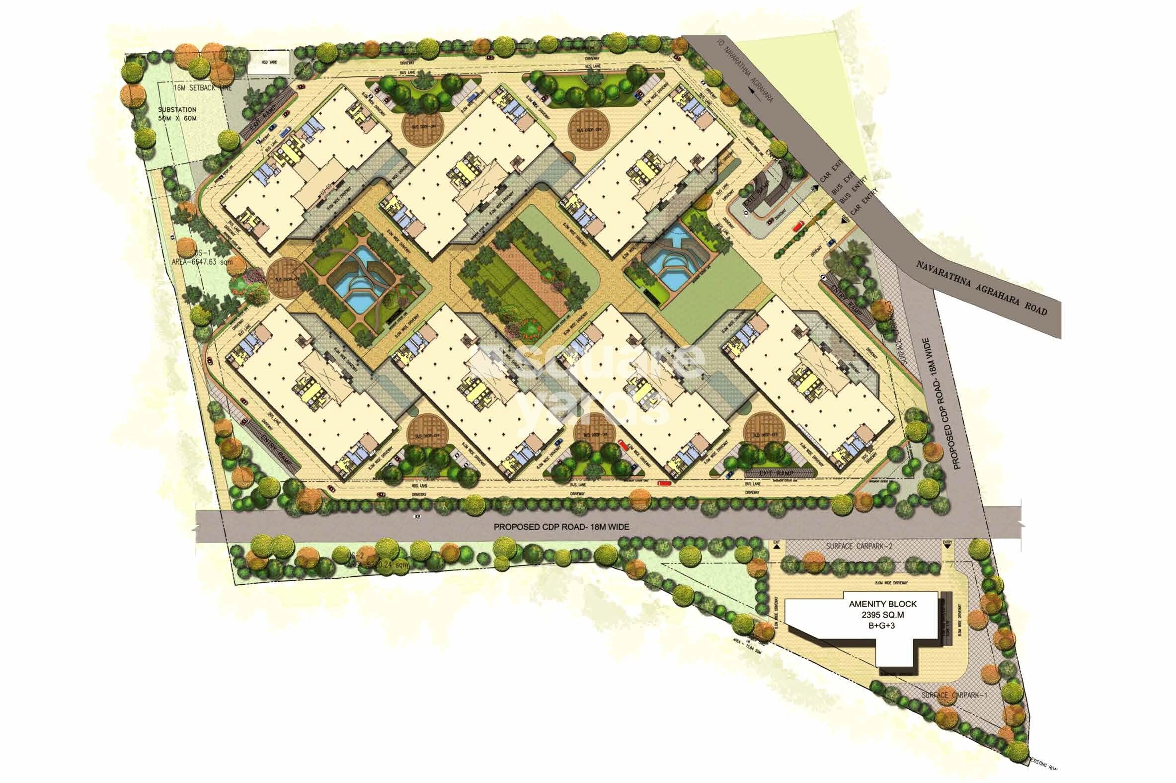 Prestige Tech Cloud Floor Plans