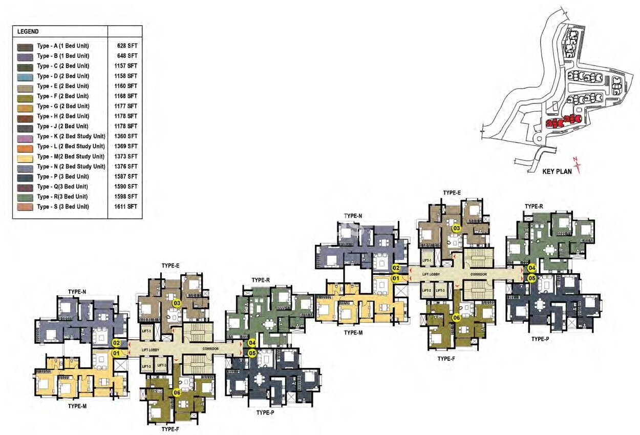 Prestige Temple Bells Floor Plans 4