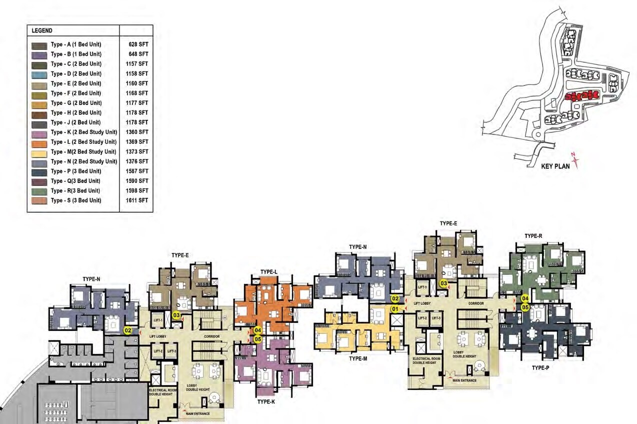 Prestige Temple Bells Floor Plans 5