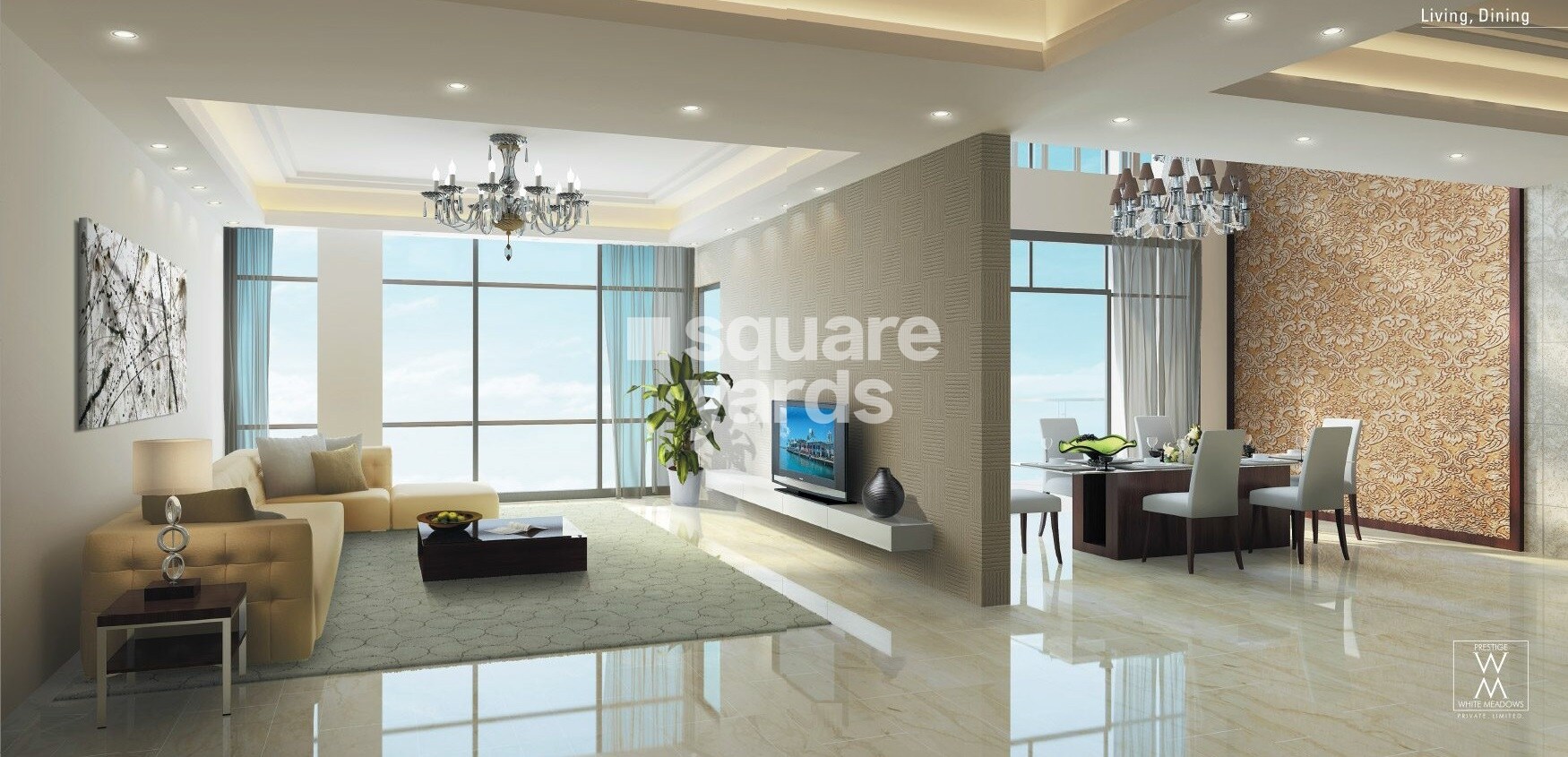 Prestige White Meadows Villas Apartment Interiors 7