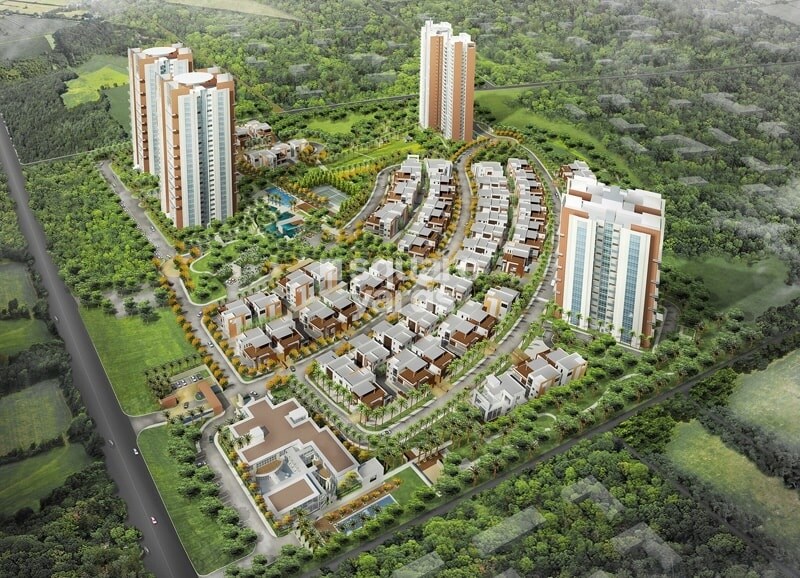 Prestige White Meadows Villas Tower View 1