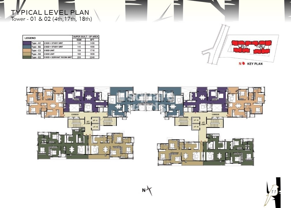 Prestige Woodland Park Floor Plans 1