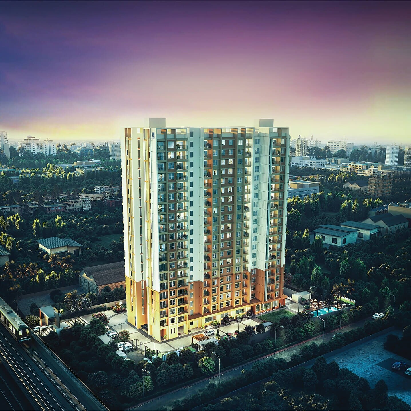 Pride Altius Apartment Exteriors 1