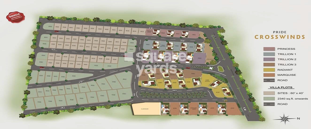 Pride Crosswinds Villa Master Plan 1