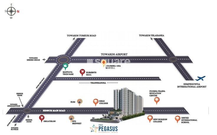 Pride Pegasus Location Image