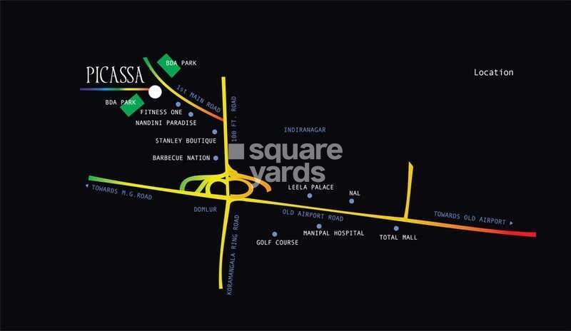 Pride Picassa Location Image