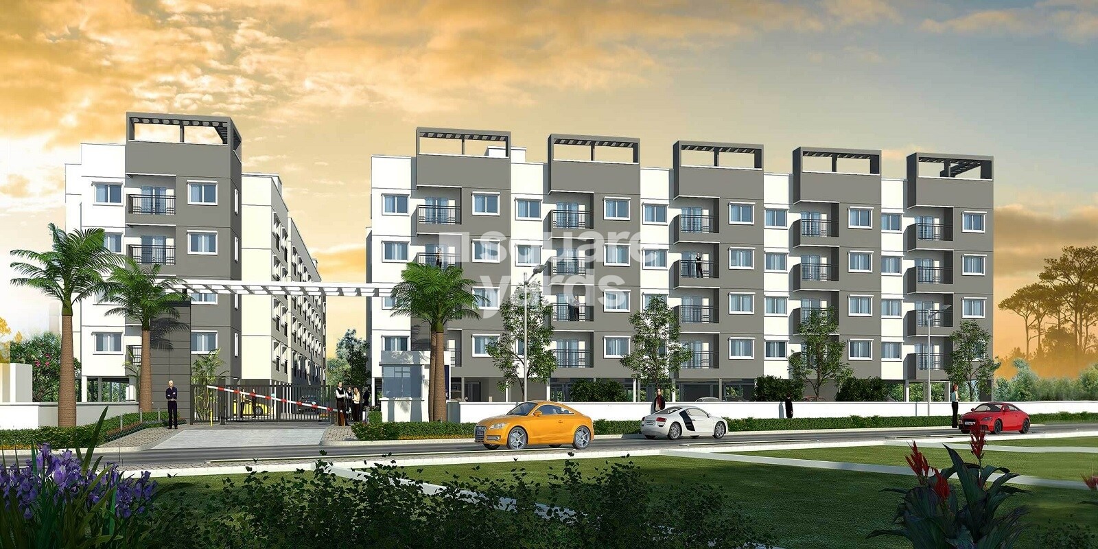 Pride Sunrise residential project in Bannerghatta