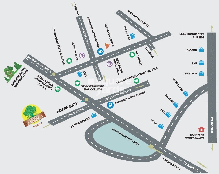 Pride Vatika Location Image
