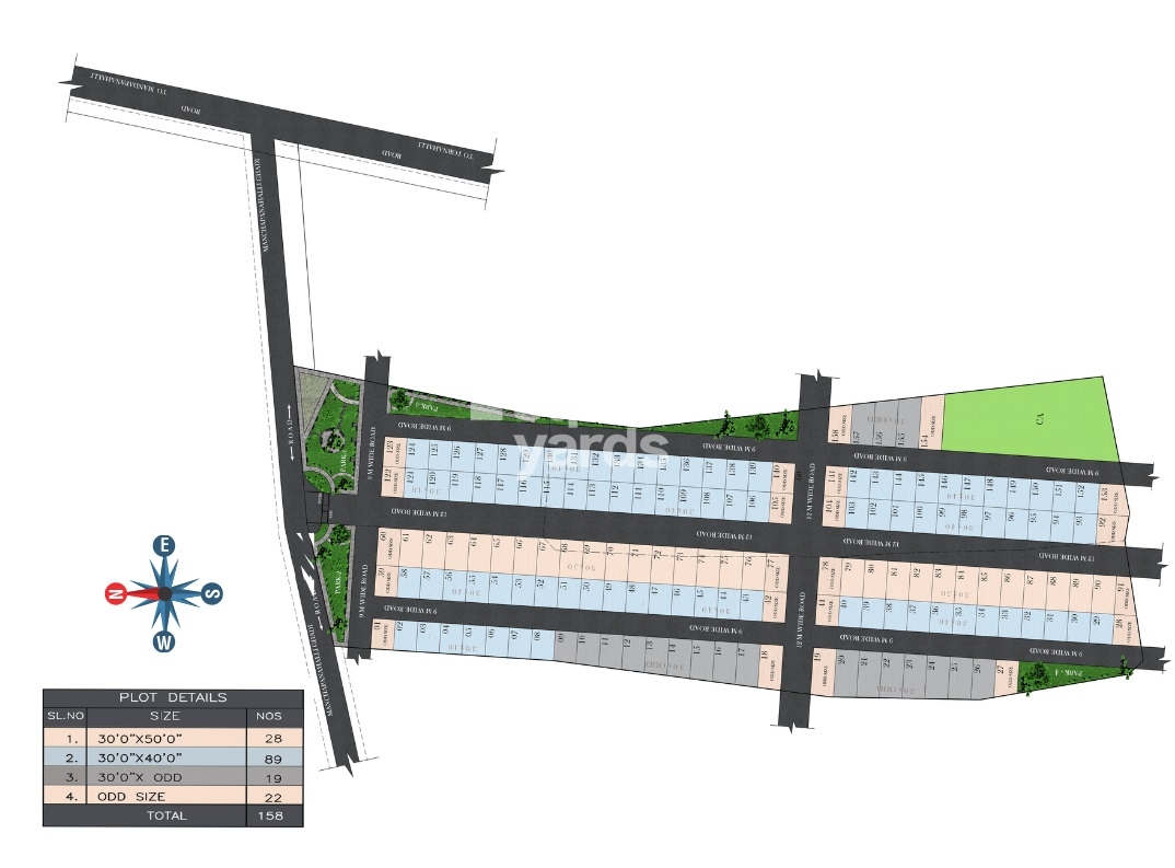 Privilege Green Groves Master Plan Image