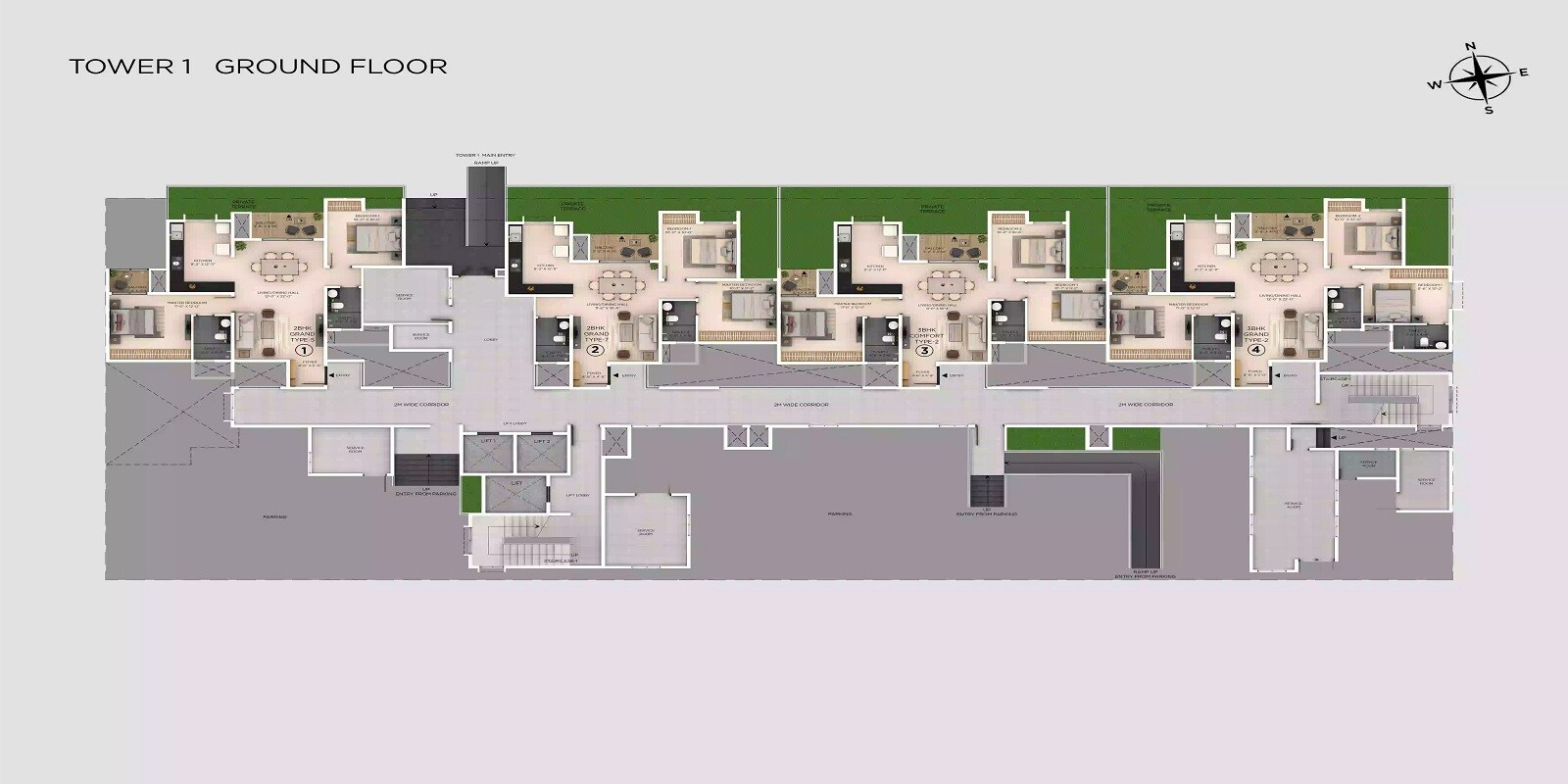 Provident Botanico Floor Plans 1