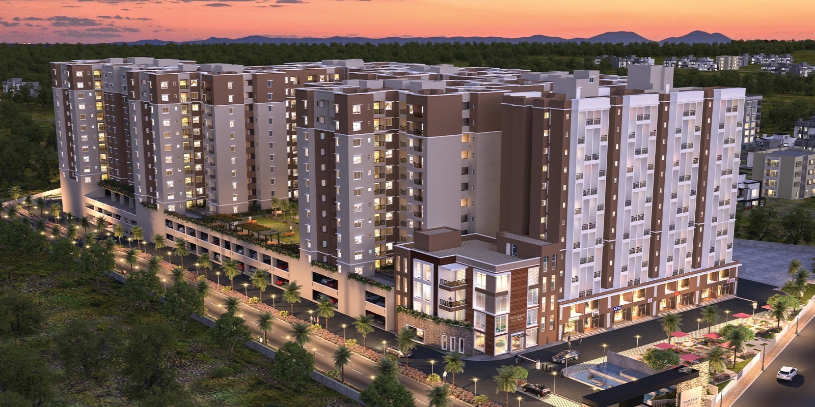 Provident Capella residential project in Whitefield