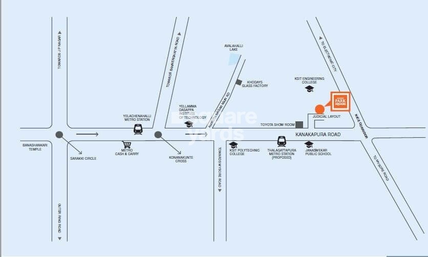 Provident Central Park Location Image